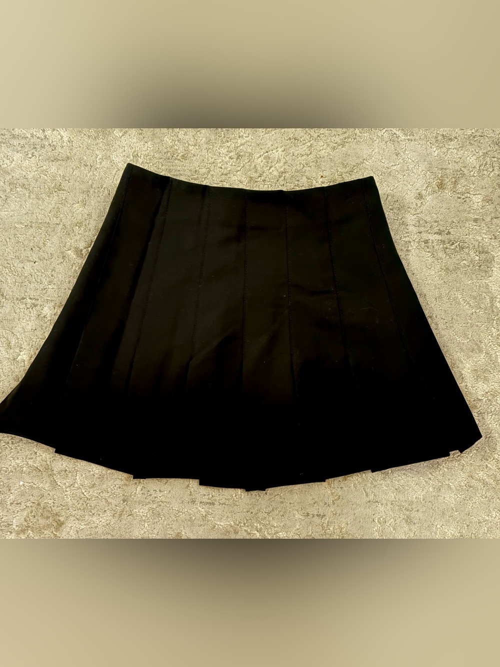 NWT❗️Zara Black Pleated Skort